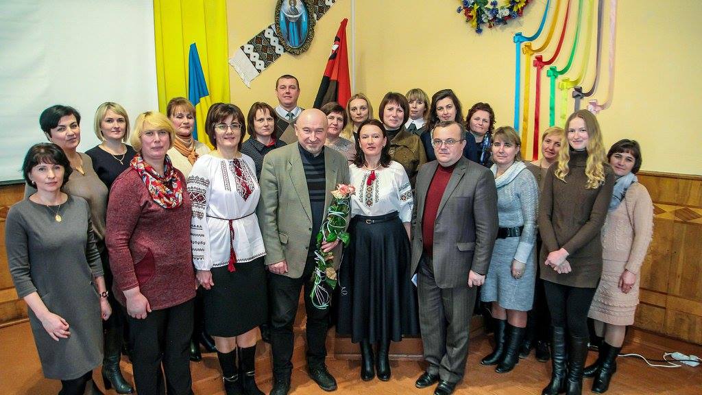 Зустріч письменника з вчителями Підволочиського району